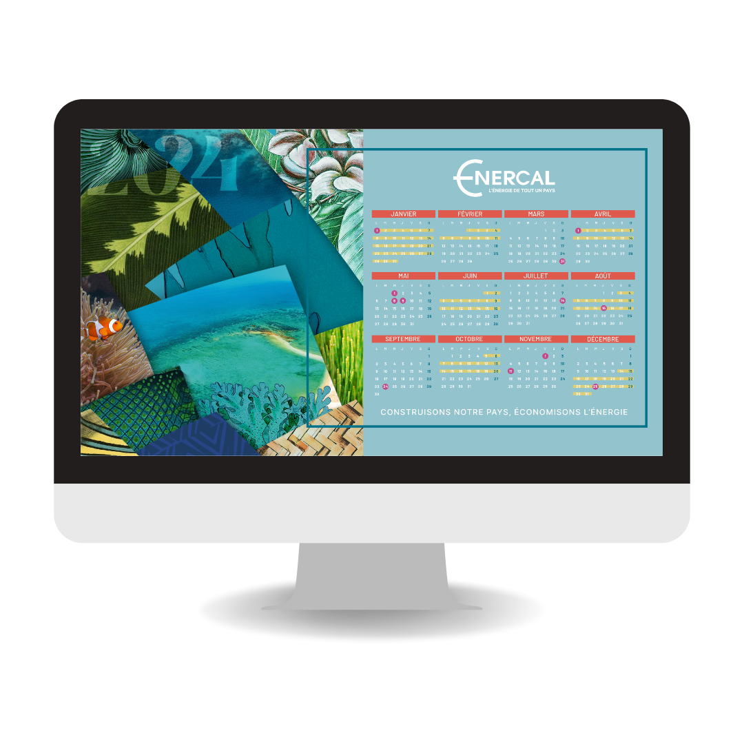 Les nouveaux calendriers Enercal 2024 sont arrivés ! Enercal